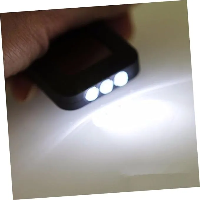 OSALADI 10 pcs Portable Unique Camping Power Hiking Chain Fishing Outdoor Emergency Men Powered LED Lights Mini