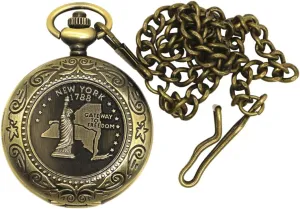 Outdoors Pocket Watch Compass Flip-Open Engraved Compass Birthday Wedding Religious Steampunk Accessory for Hiking Camping Survival