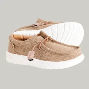 Paulie Kids Shoe in Khaki by Lamo