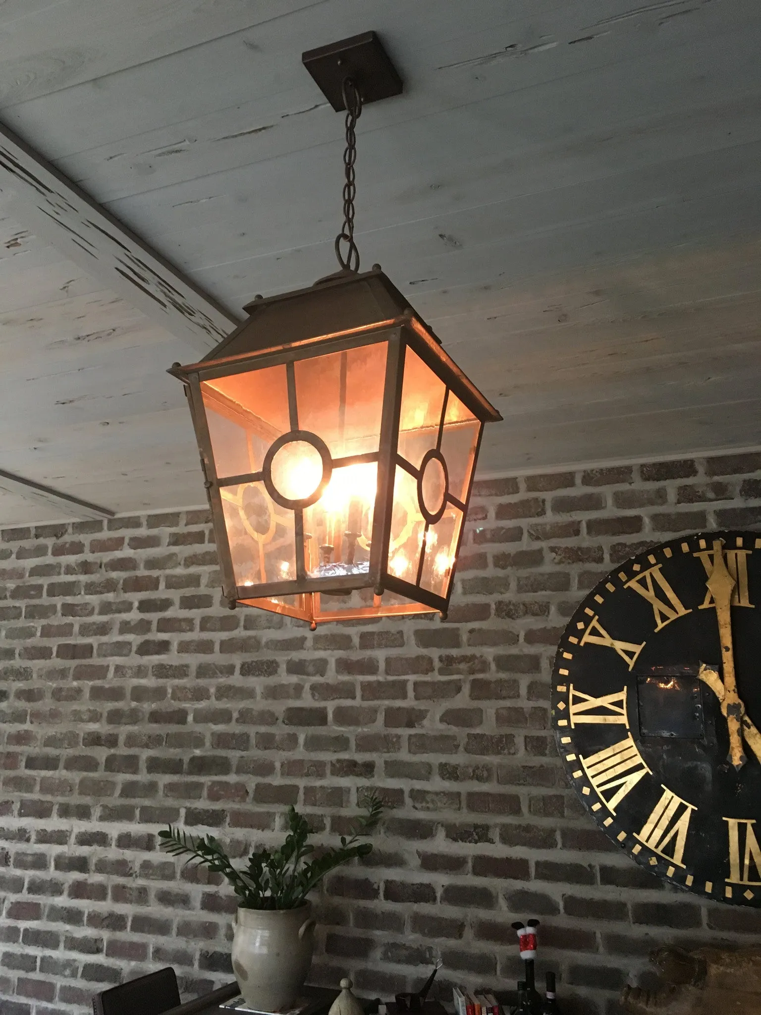 Payne Copper Lantern - Hanging Pendant
