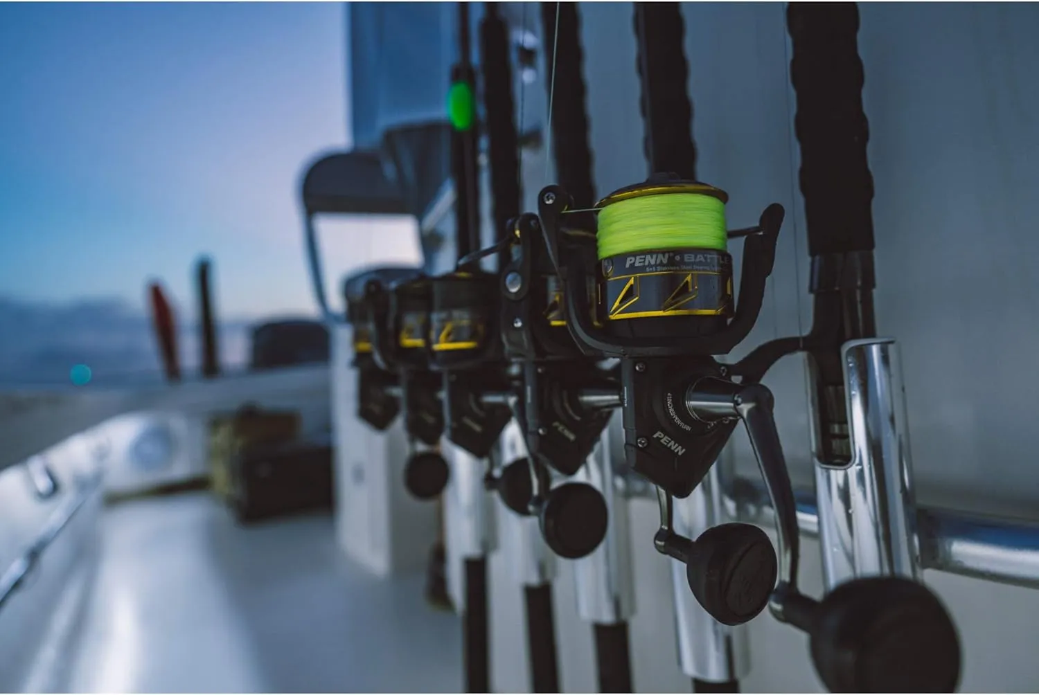 PENN Battle IV Spinning Reel and Fishing Rod Combo