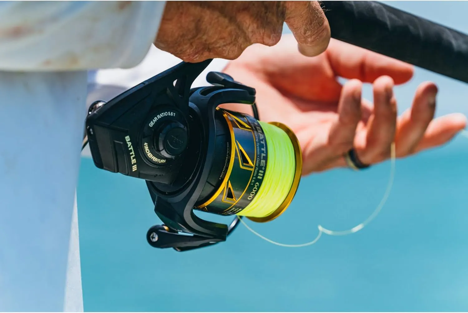 PENN Battle IV Spinning Reel and Fishing Rod Combo