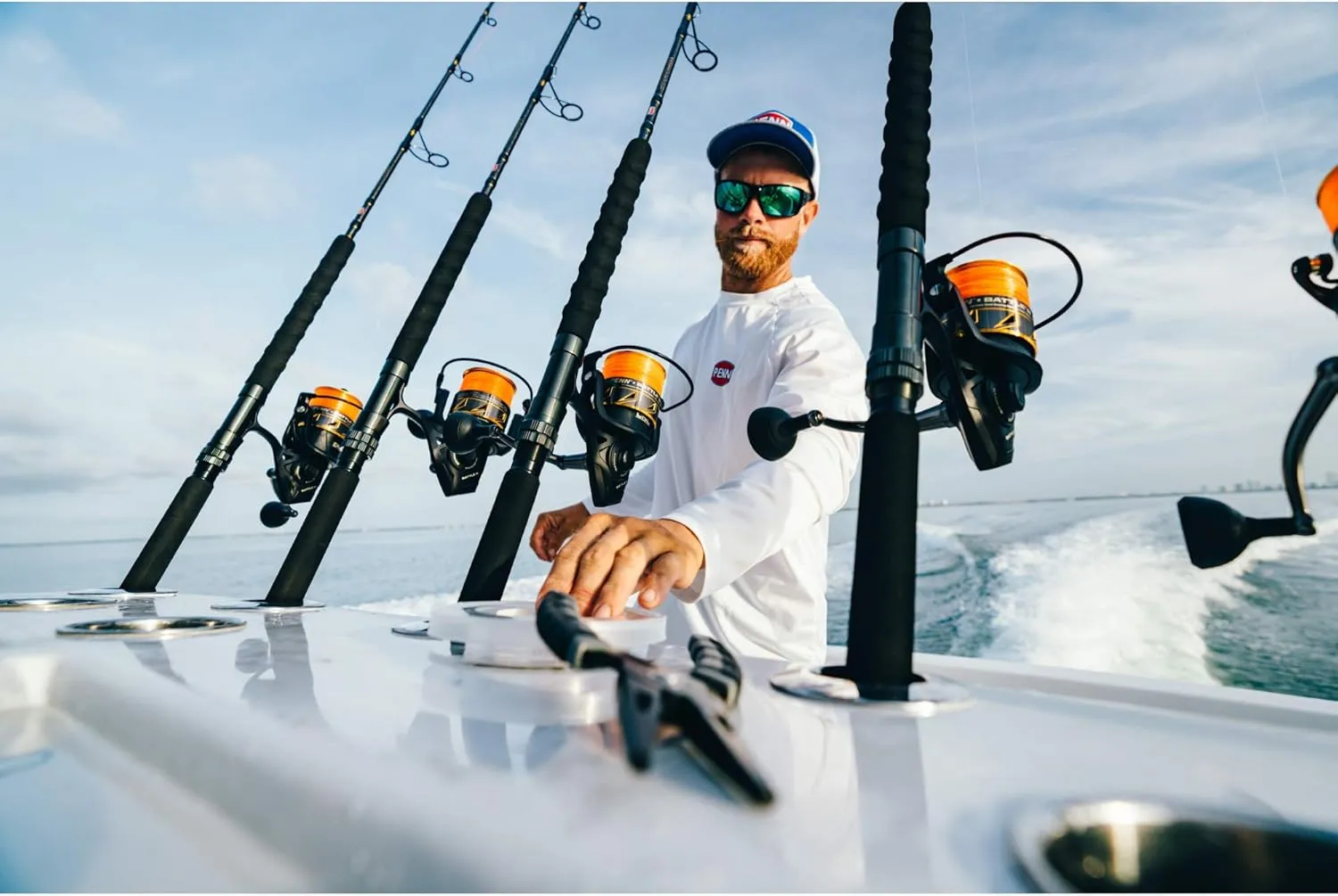 PENN Battle IV Spinning Reel and Fishing Rod Combo