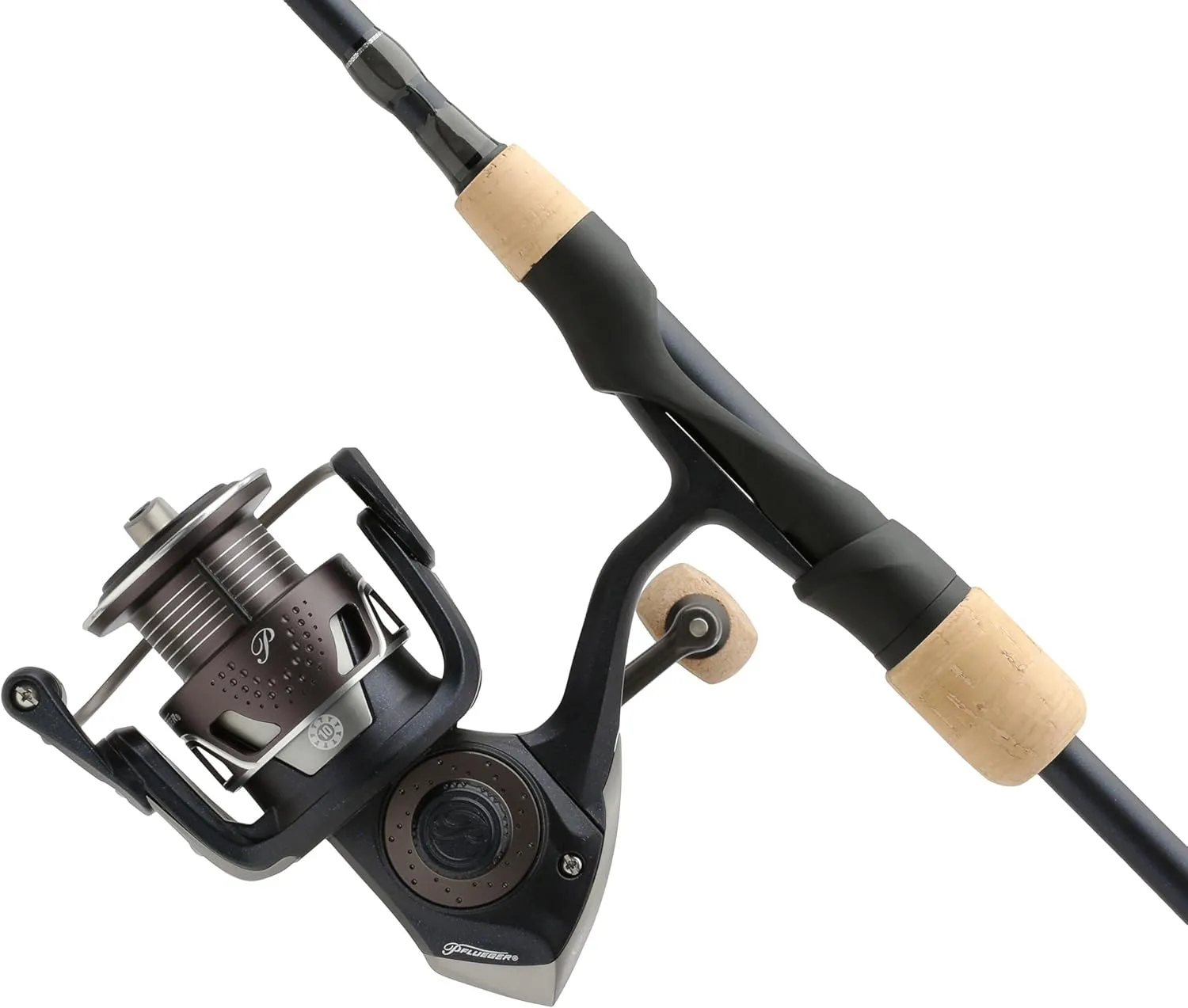 Pflueger President XT Spinning Reel and Fishing Rod Combo
