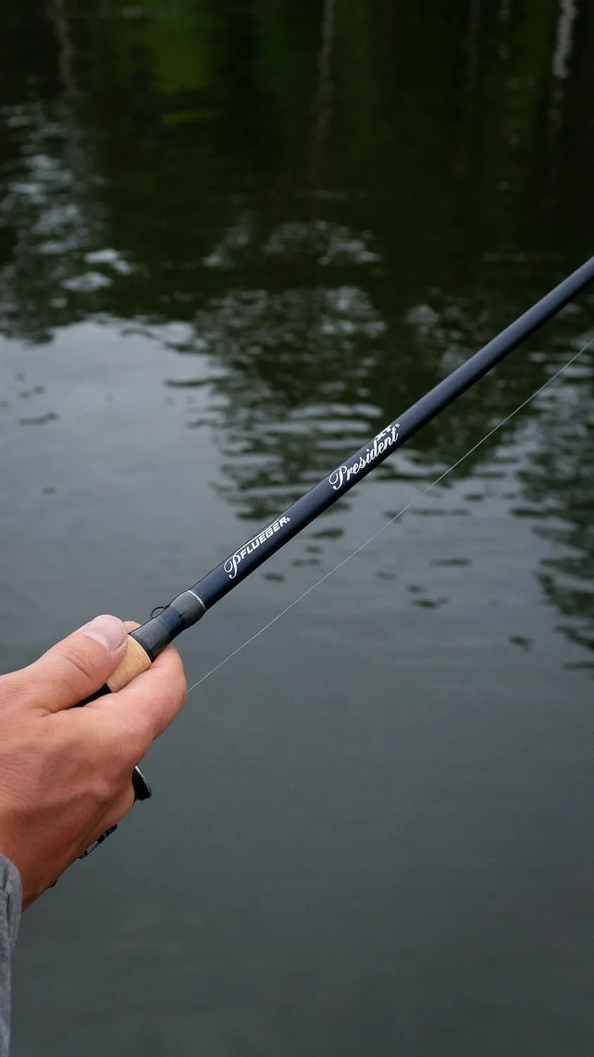 Pflueger President XT Spinning Reel and Fishing Rod Combo