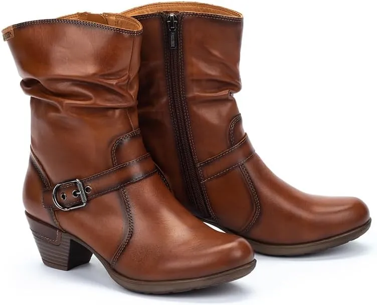 PIKOLINOS High-Heel Ankle Boot Leather Rotterdam for Woman