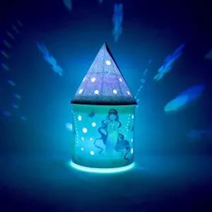 Pink Poppy Shimmering Mermaid Colour Changing LED Lantern