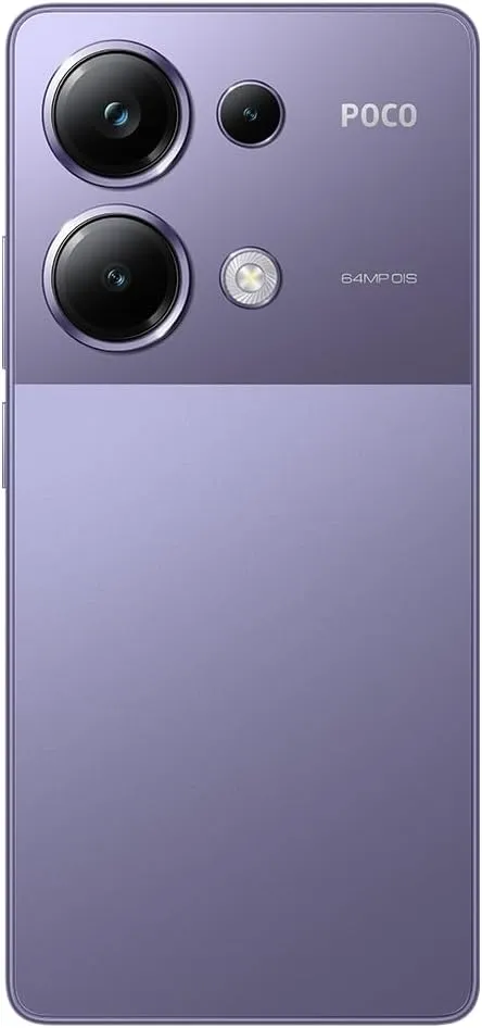 Poco M6 Pro 4G LTE (for tmobile Mint Tello Global) (512GB   12GB) 64MP Triple Camera 6.67" Octa Core Unlocked (Purple Global ROM)