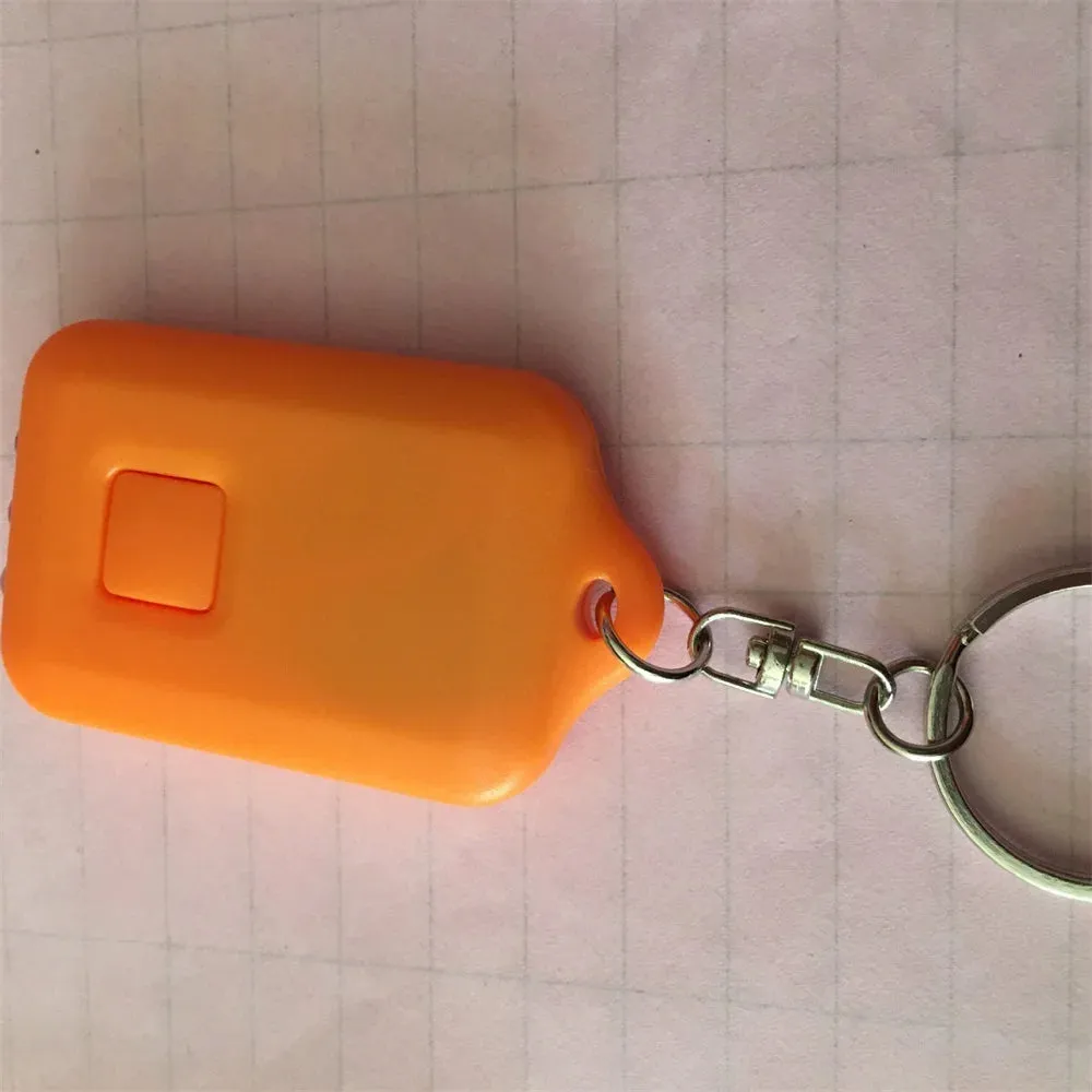 Portable Mini LED Flashlight Keychain Light Solar Rechargeable Outdoor Camping Hiking Emergency Keyring Flashlight
