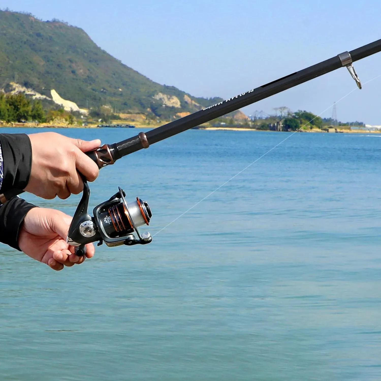 Professional 2-Rod Fishing Kit - Carbon Telescopic Rods & Tournament-Grade Reels