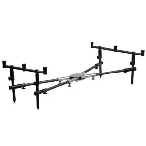Prologic Black Fire 3 Rod Pod & Goal Post Kit