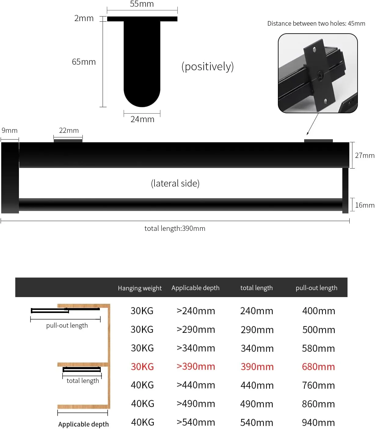 pull out closet rod pull out pants rack for closet valet rod closet black valet rods for closets 15-3/8 inch pull out telescopic trouser rack shallow cabinet organize pants and clothes