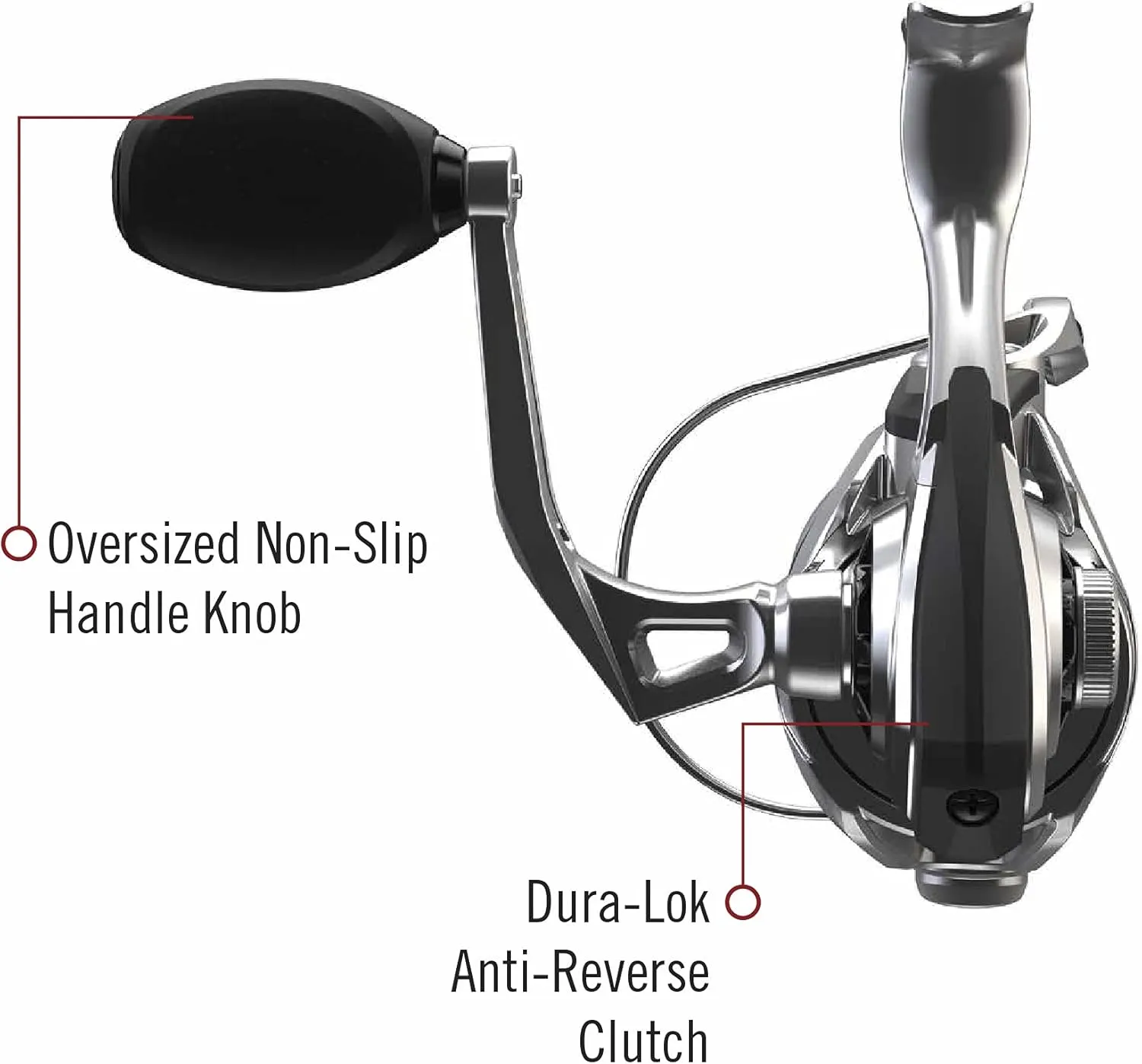 Quantum Throttle Spinning Reel and Fishing Rod Combo