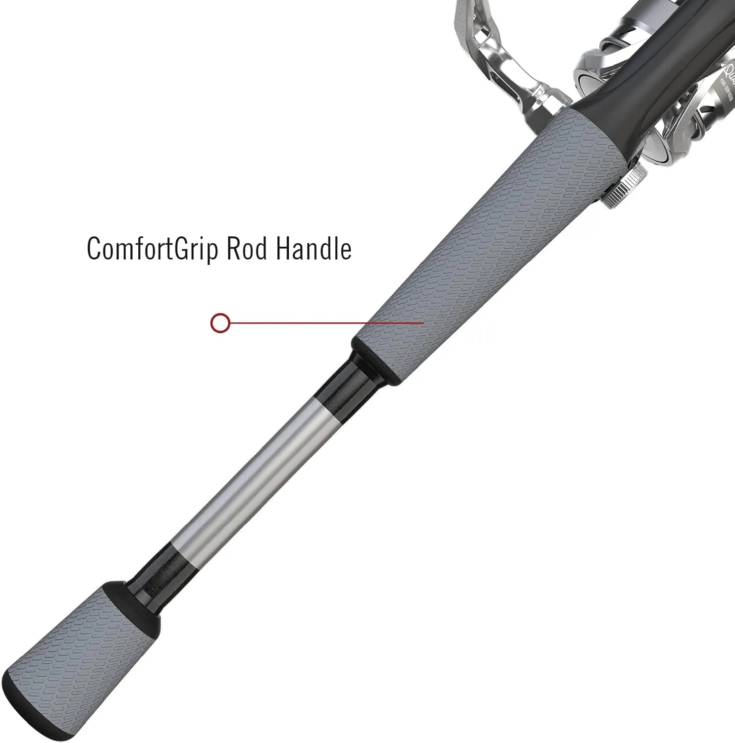Quantum Throttle Spinning Reel and Fishing Rod Combo
