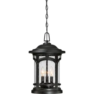 Quoizel Three Light Outdoor Hanging Lantern