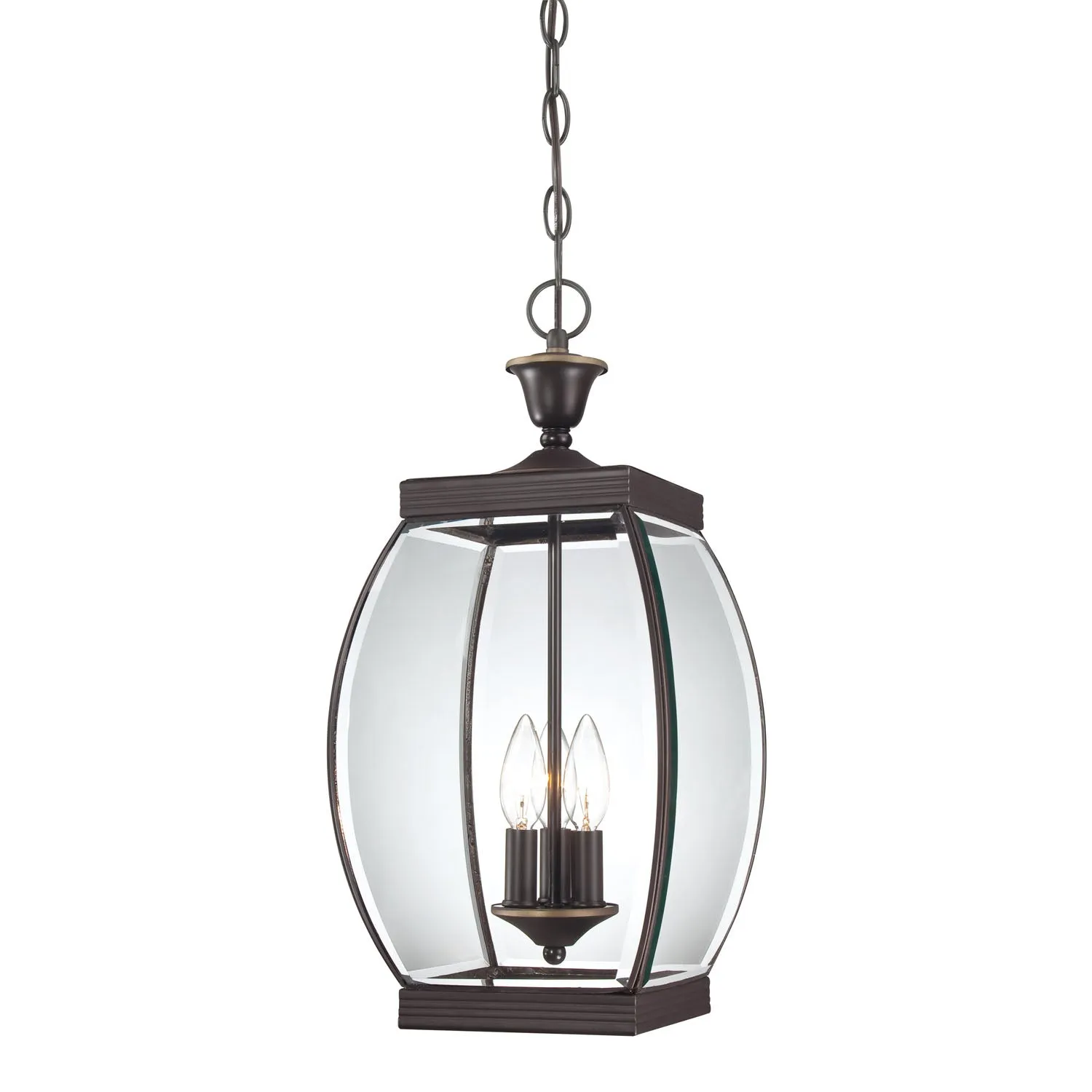 Quoizel Three Light Outdoor Hanging Lantern