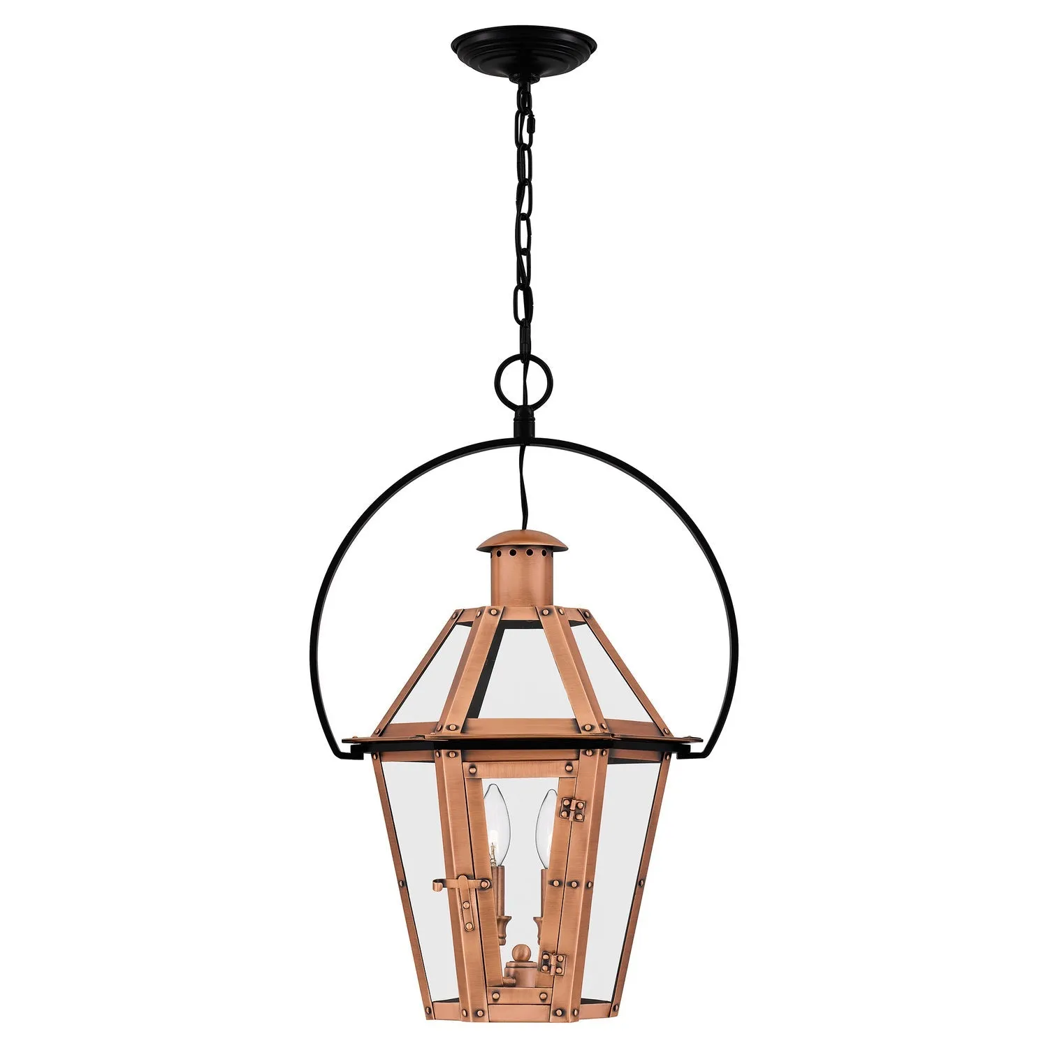 Quoizel Two Light Outdoor Hanging Lantern