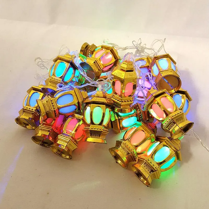 RAMADAN EID LANTERN LIGHTS 4M MULTICOLOURED STRING LIGHTS