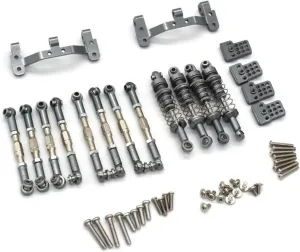 Rc Shock Absorber For FY003 Metal Rod For Seat Shock Absorber Rod Shock Mount Rc Car Tracked Vehicle Off-road Vehicle Parts And Accessories Upgrade Replacement Use