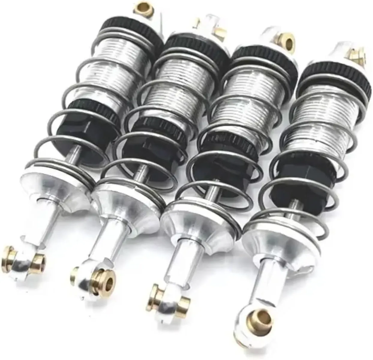 Rc Shock Absorber For MJX 14301 14303 14302 Metal For Spring Shock Absorber RC Car Off-road Vehicle Tracked Vehicle Parts And Accessories Upgrade Replacement Use