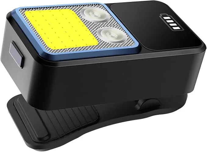 Rechargeable EDC Flashlight, 1200 Lumens Compact Pocket Clip Light | Dual Light Sources, USB C Charging, Magnetic Base | Ideal for Emergency.