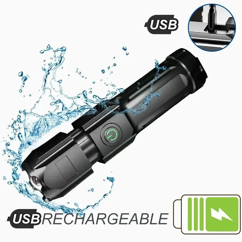 Rechargeable Spotlight Portable High Power LED Work Light for Camping