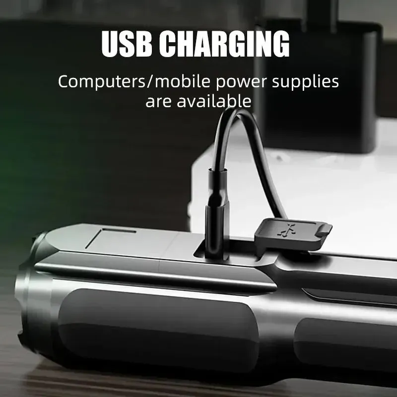 Rechargeable Spotlight Portable High Power LED Work Light for Camping
