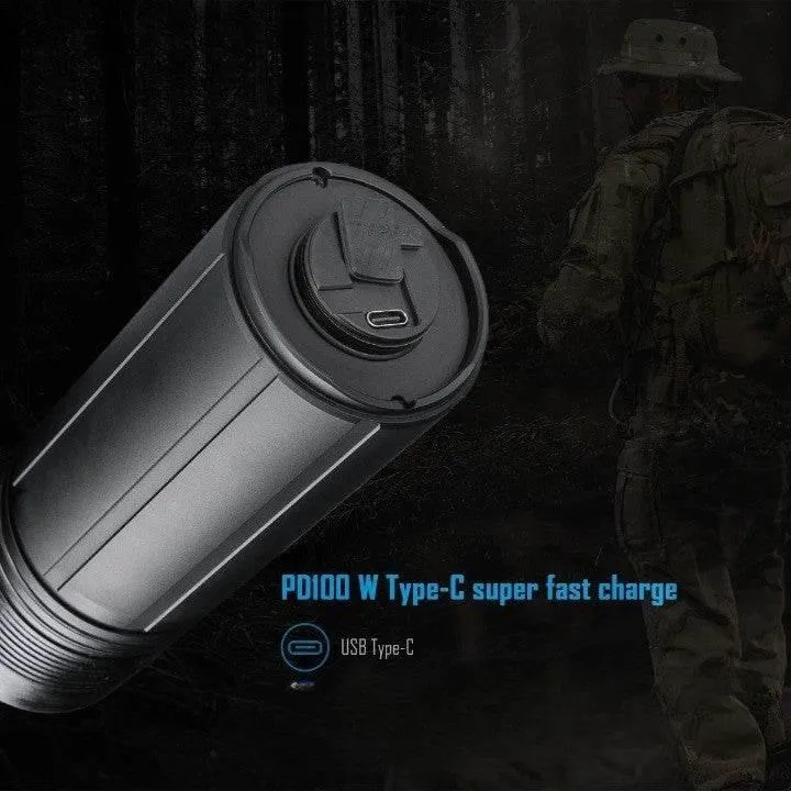 Rechargeable Ultra-Power Outdoor Flashlight - Night Search LED Light