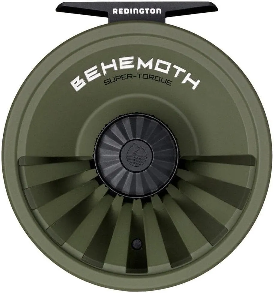 Redington Behemoth Fly Fishing Reel, Multipurpose Fly Reel for Freshwater and Saltwater, Large Arbor and Adjustable Drag
