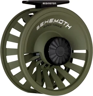 Redington Behemoth Fly Fishing Reel, Multipurpose Fly Reel for Freshwater and Saltwater, Large Arbor and Adjustable Drag