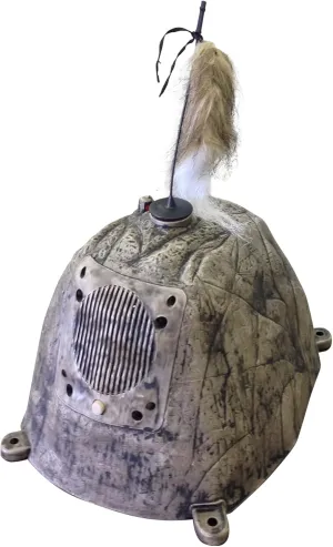 Remote Predator Decoy, Bluetooth Game Caller, Electronic Predator Call with Remote Control, Loud Dual Speaker System, 50-Yard Range, Hunting Gear for Coyote Bobcat Fox Wolf Raccoon