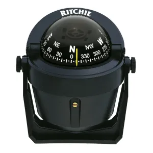 Ritchie Bracket Mount Explorer B-51 Compass (Black Housing)