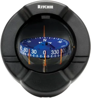 RITCHIE Ritchie SS-PR2 SuperSport Dash Mount Compass - Black / SS-PR2 /