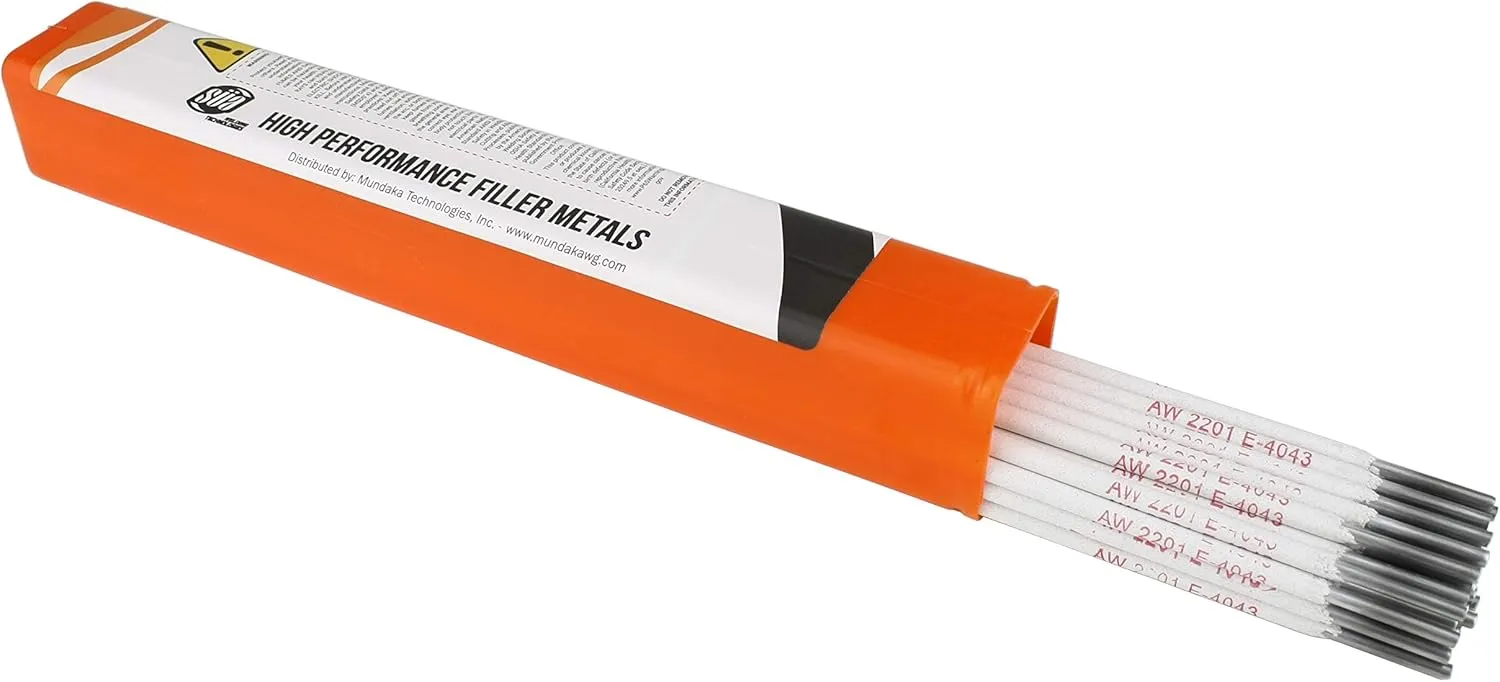 SÜA - Aluminum E4043 Stick Electrode Rod 1/8'' x 14'' - (1 Lb)