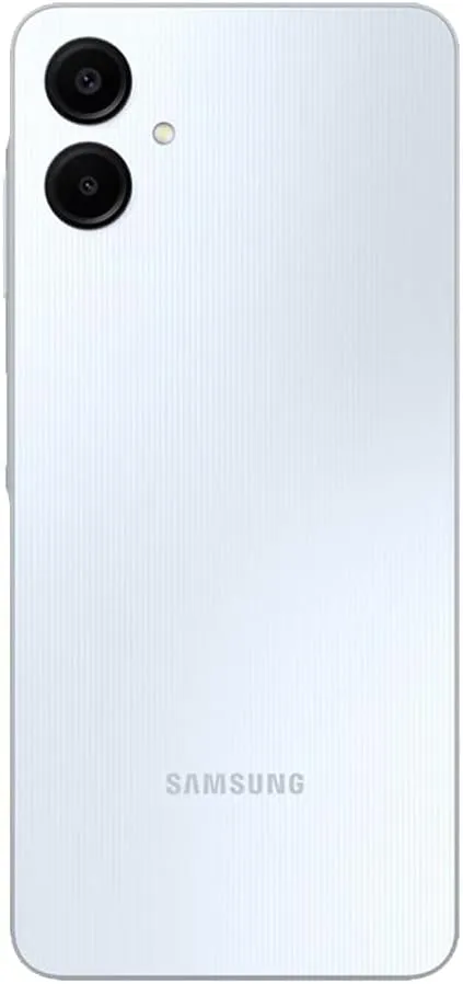 SAMSUNG Galaxy A06 4G LTE (128GB   4GB) Latin Version SM-A065M/DS (Tmobile Metro Mint & Global) 6.7" Dual Sim 50MP Dual Cam   (Wall 25W Dual Port Bundle) (Light Blue SM-A065M/DS Model)