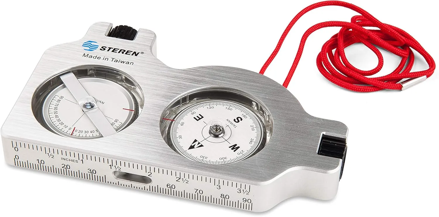 Satellite Finder - Surveyors Compass - Surveyor Compass - Clinometer Forestry - Survey Compass - Inclinometer Compass - Compass Inclinometer - Compass Clinometer Offroad - Survey Tools - STEREN