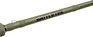 Savage Gear 7' Battletek Walleye Spinning Rod, 1 Piece Fishing Rod with Hook Keeper, Medium Light Power, 4-8 lb Line Rating, 1/16-3/8 oz Lure Rating