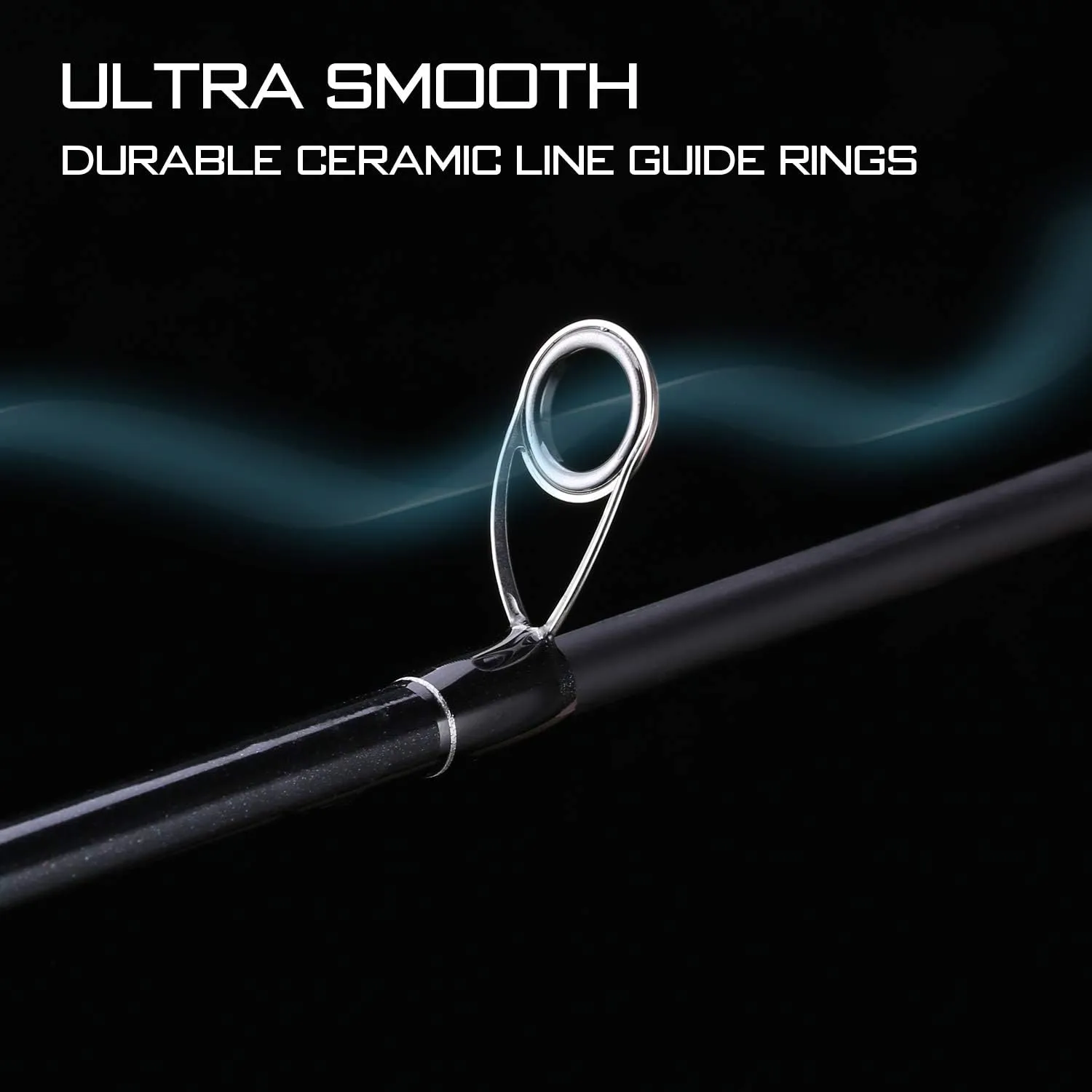 SeaKnight Sange II Telescopic Fishing Rods, Carbon Material & Durable Solid Glass Tip, Ceramic Guides, 1pc Fishing Rod Performance, Comfortable EVA Handle, Newly Designed Travel Rod