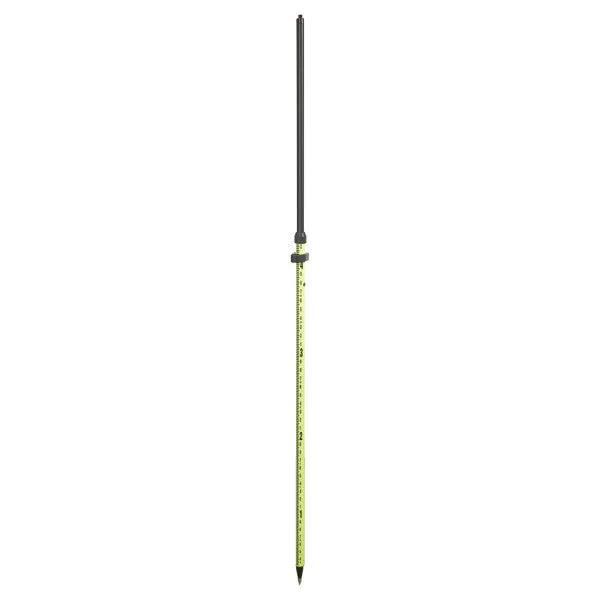 SECO 2 m Snap-Lock Rover Rod with Outer "GT" Grad - Florescent Yellow