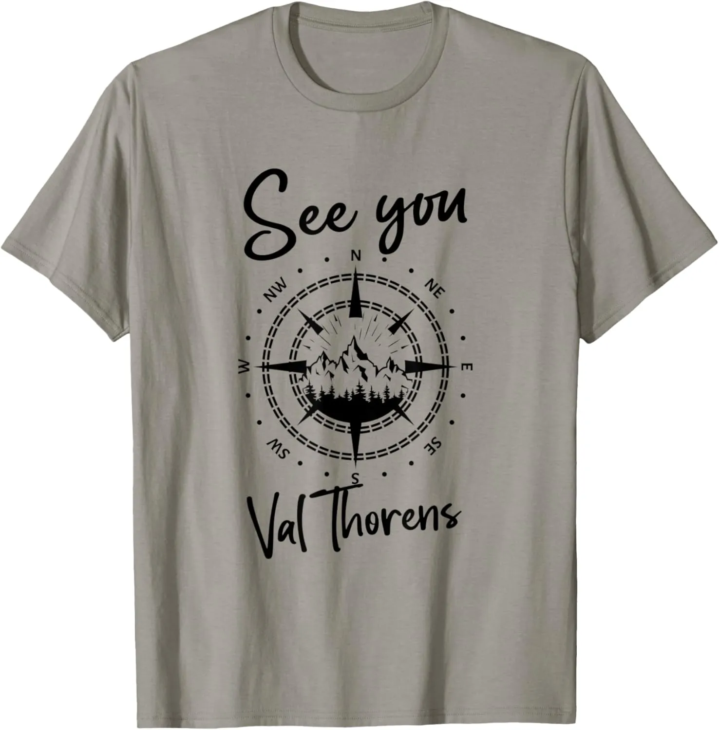 See You In Val Thorens France Hiking Vacation Ski T-Shirt