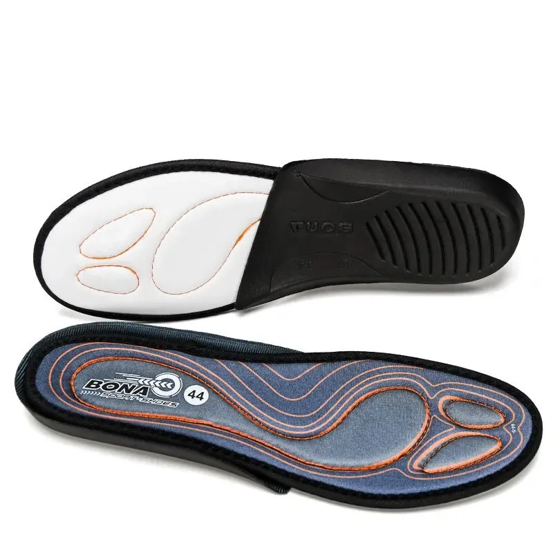 Shock Relief Cushioned Insole for Mens Sneakers