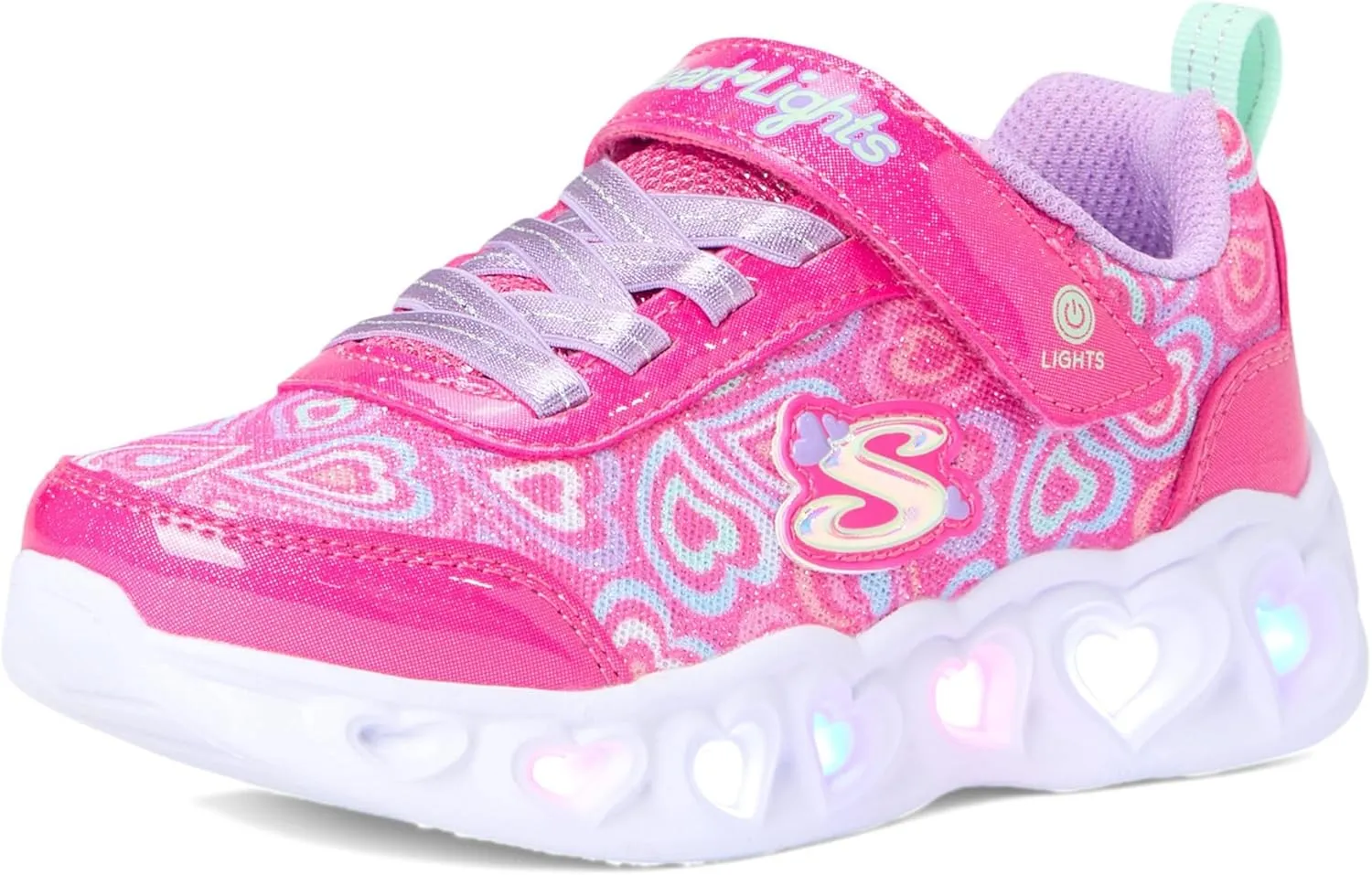 Skechers Kid's Heart Lights - Boogie Love Shoes