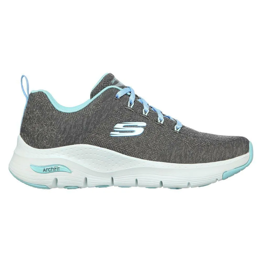 Skechers Ladies Arch Fit Comfy Wave Podiatrist Approved Shoes 149414/CCTQ