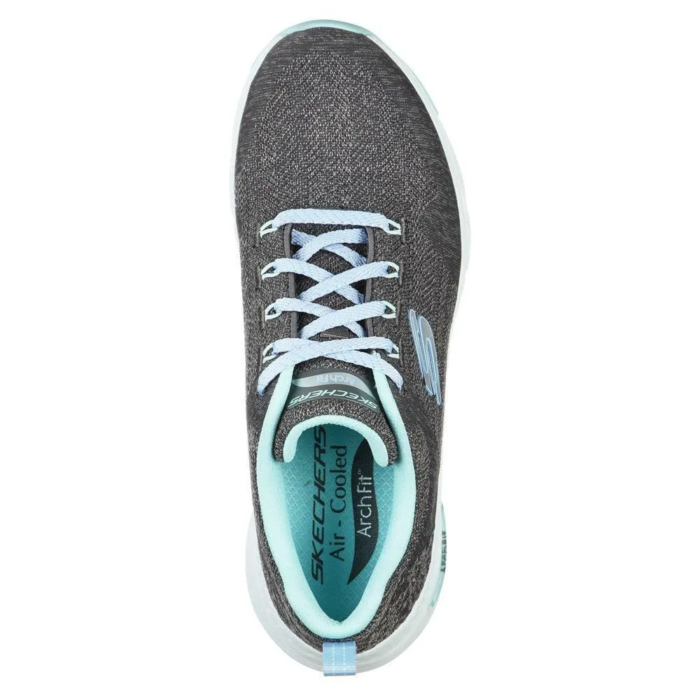Skechers Ladies Arch Fit Comfy Wave Podiatrist Approved Shoes 149414/CCTQ