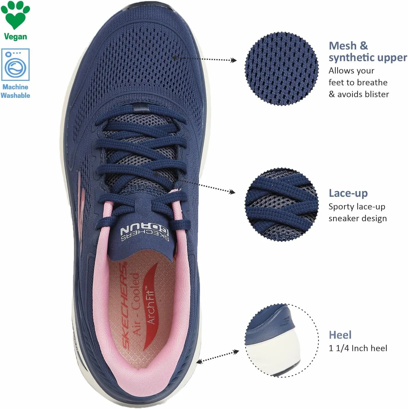 Skechers-MAX Cushioning Arch FIT - SWI