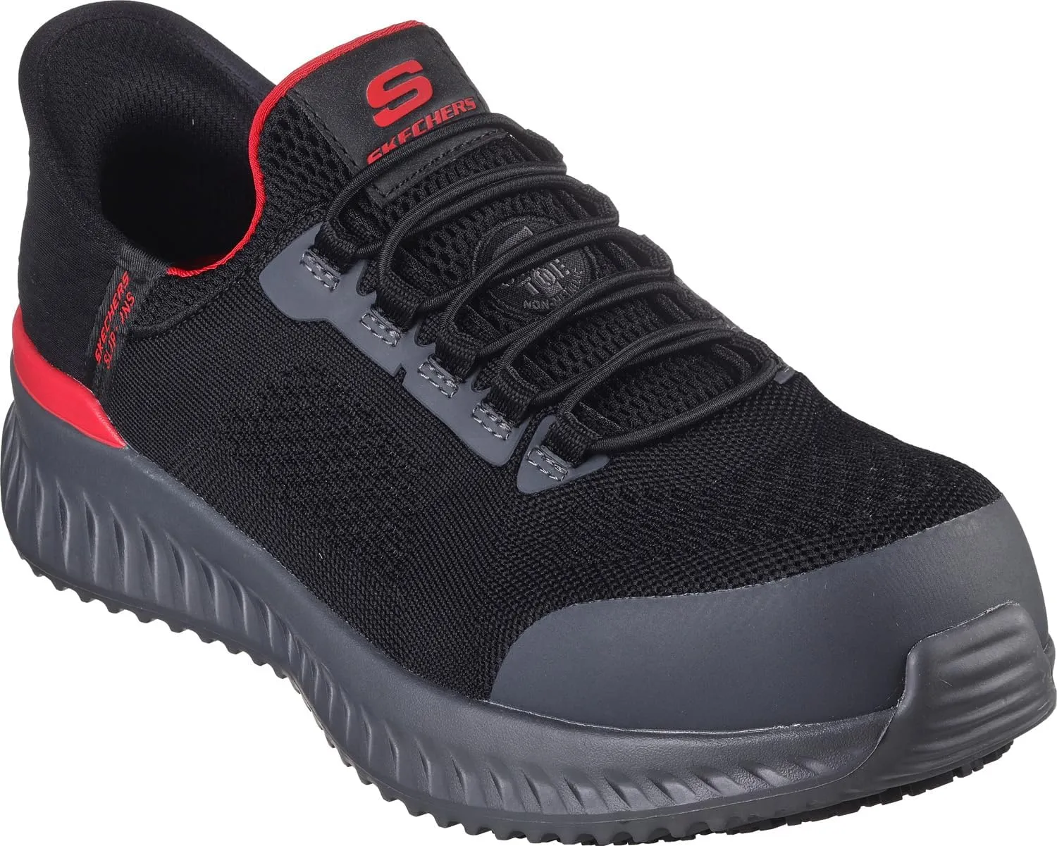 Skechers Men's Hands Free Slip ins Tilido Fletchit Comp Toe