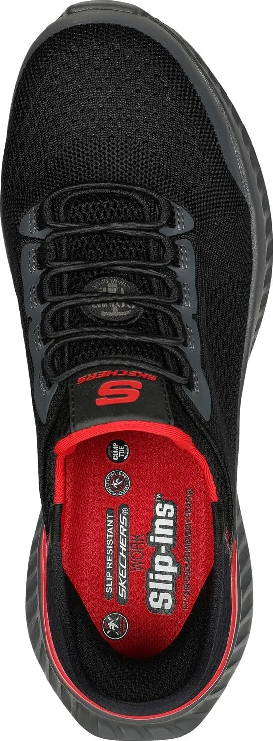 Skechers Men's Hands Free Slip ins Tilido Fletchit Comp Toe