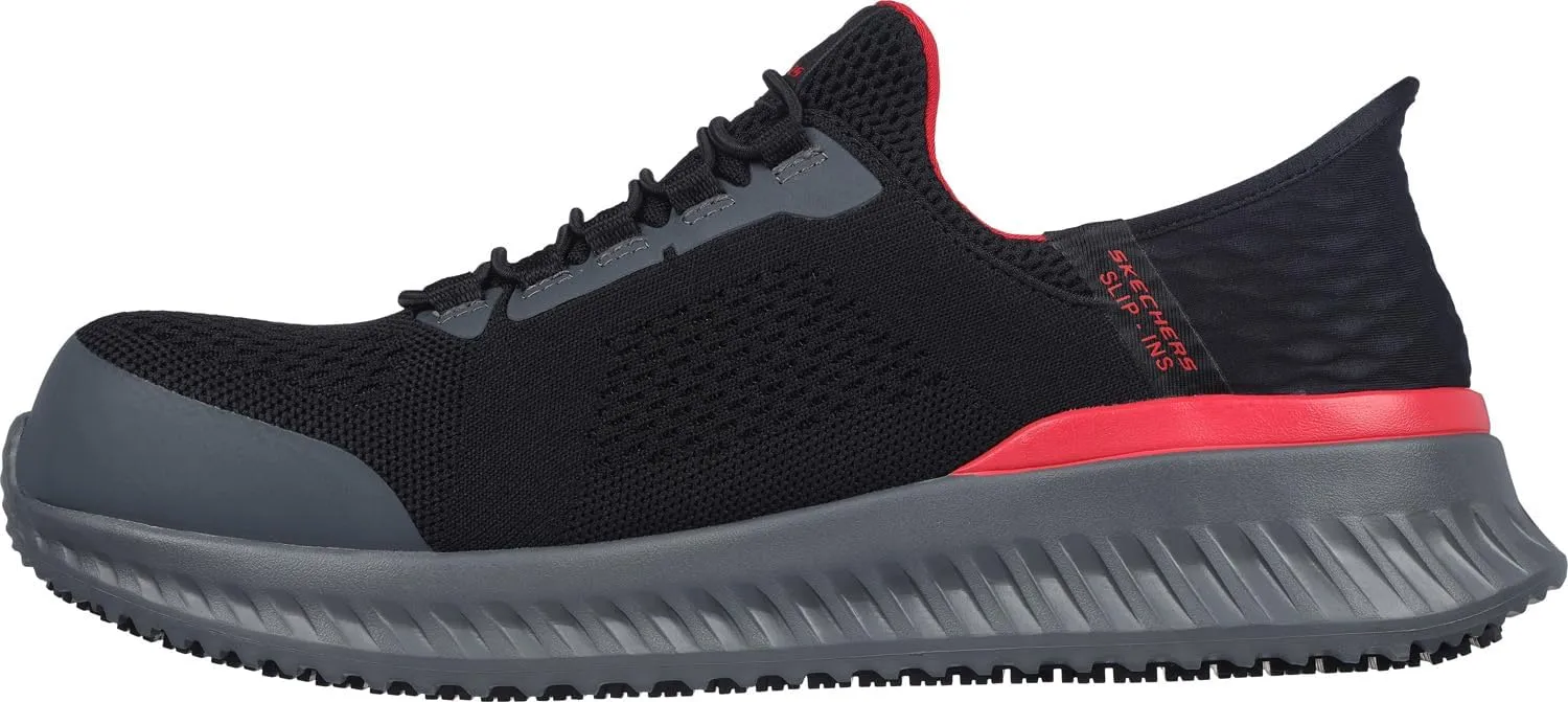 Skechers Men's Hands Free Slip ins Tilido Fletchit Comp Toe