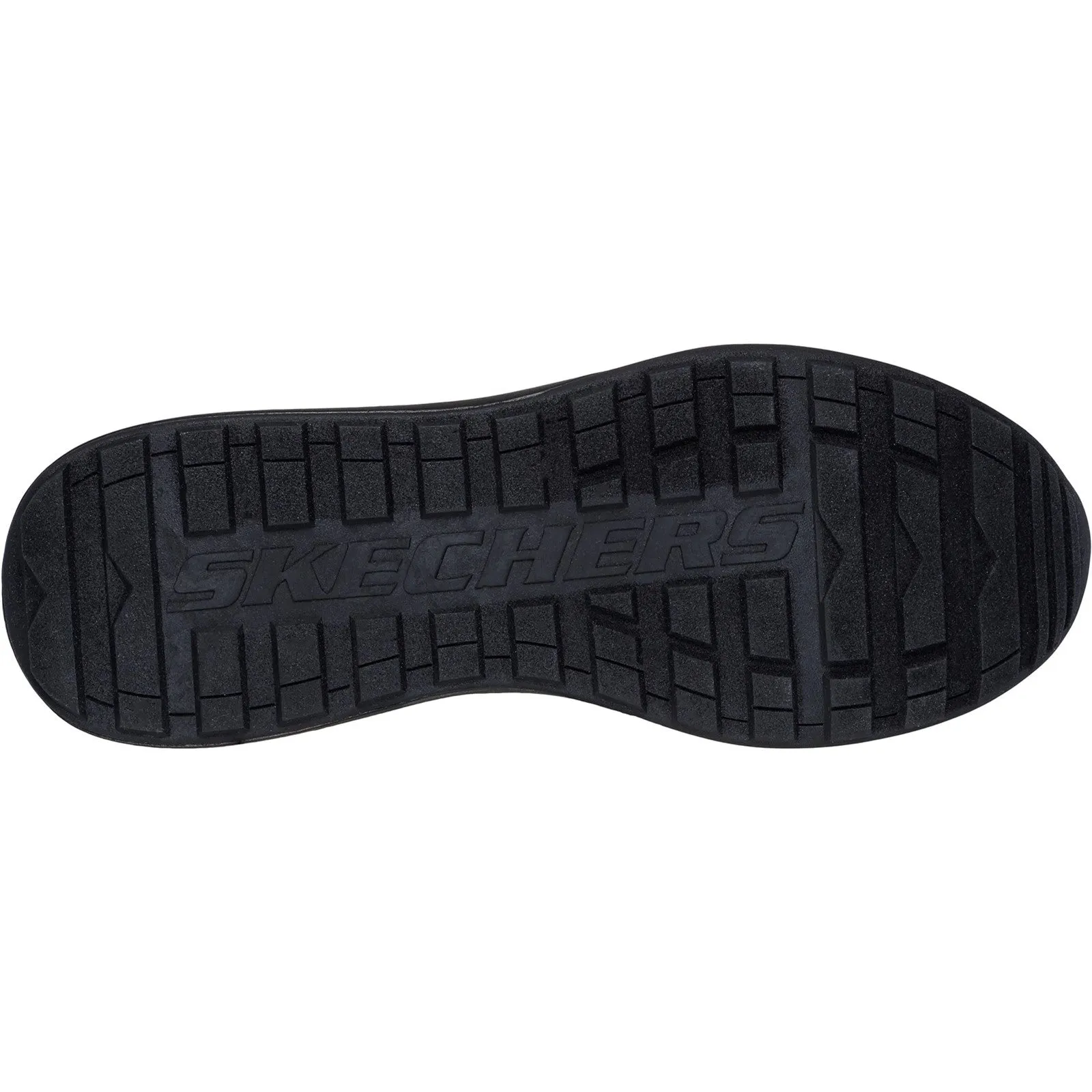 Skechers Mens Netson Gander 205236-BBK Black Lace Up Shoe
