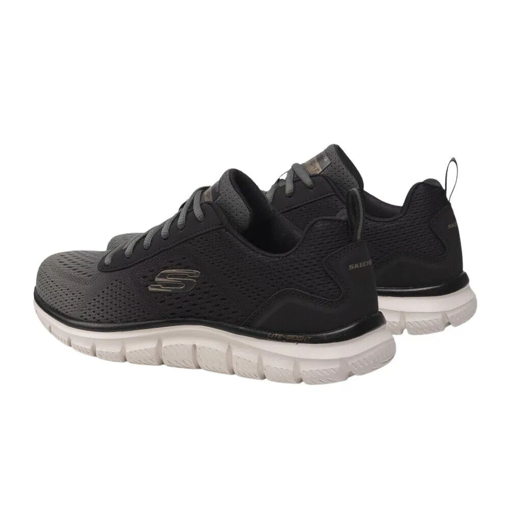 Skechers Mens Track Ripkent Olive/Black Vegan Lightweight Trainers 232399/OLBK